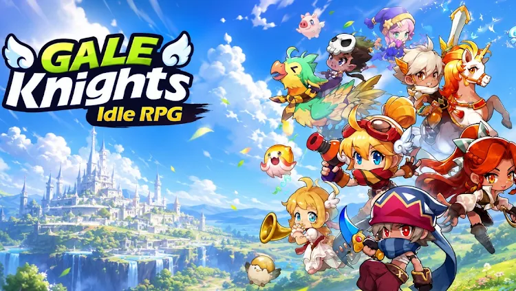 Trải nghiệm Gale Knights: Tựa game idle rpg chạy marathon hoài cổ cực cuốn