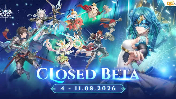 Norse Saga mở cửa closed beta tại Việt Nam từ 04 đến 11/08/2026