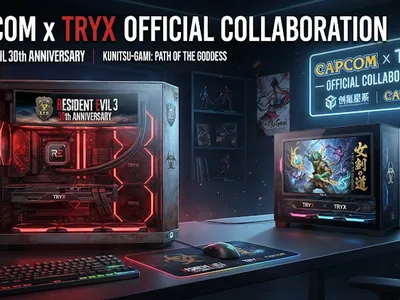 Capcom bắt tay với TRYX tung bộ tản nhiệt nước giới hạn cho Resident Evil và Pragmata