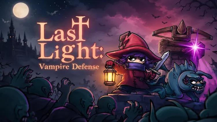 Trải nghiệm Last Light: Vampire Defense, tựa game thủ thành cực cuốn trên Google Play