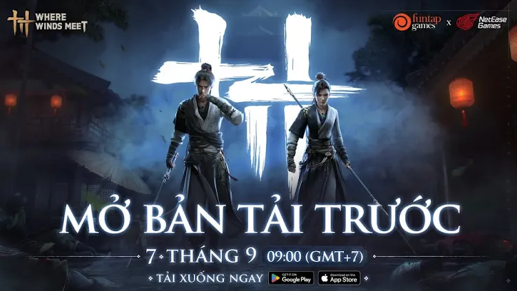 Funtap Games phát hành Where Winds Meet tại Việt Nam với phiên bản được tối ưu