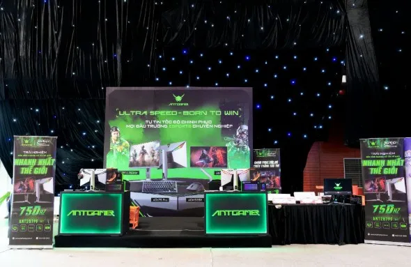 Trải nghiệm màn hình 750Hz của ANTGAMER tại The Grand Esports 2026: Quá mượt mà luôn!