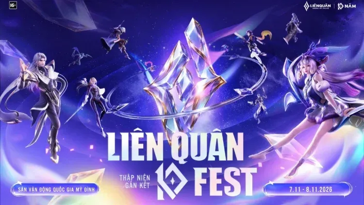 Liên Quân 10 Fest - Sự kiện kỷ niệm hành trình 10 năm Liên Quân Mobile