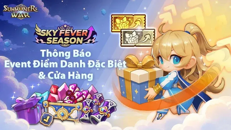 Summoners War: Sky Arena triển khai sky fever season 2026 với loạt quà khủng